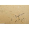 Tableau \"St-Saphorin\" signé Ric BERGER