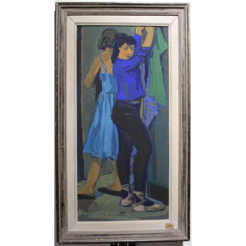 Tableau "Les danseuses" signé C ROBERT