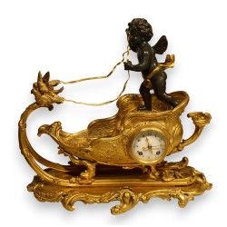 'Love Sleigh and Doves' Grandfather Clock
