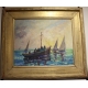 Tableau "Newport" signé Roy M. ROPP