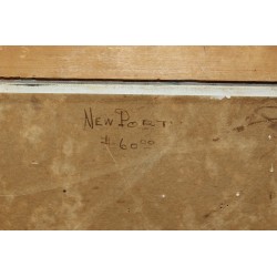 Tableau \"Newport\" signé Roy M. ROPP