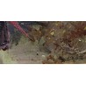 Tableau \"Villefranche\" signé L\'HUILLIER