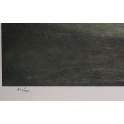 Engraving entitled ‘St Andrews’, signed VALENTINE-DAINES