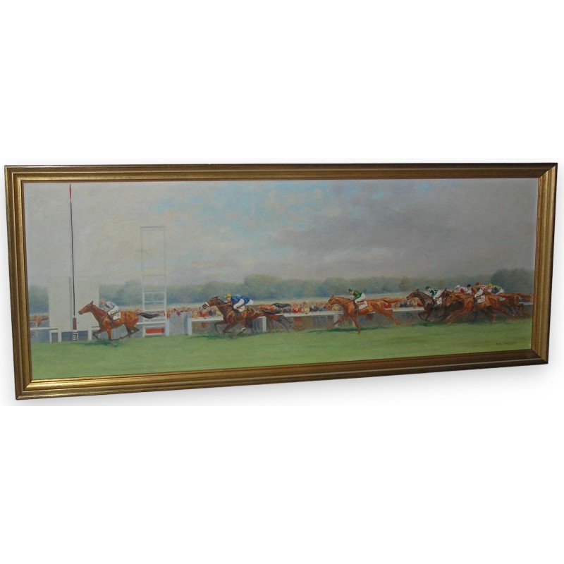 Paintings | Painting: ‘Grand Prix de Paris’. Moinat SA  – Antiques and home décor