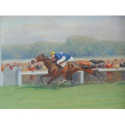 Paintings | Painting: ‘Grand Prix de Paris’. Moinat SA  – Antiques and home décor