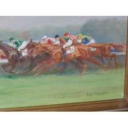 Paintings | Painting: ‘Grand Prix de Paris’. Moinat SA  – Antiques and home décor