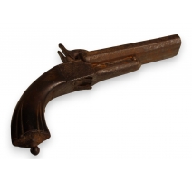 Pistolet à percussion à gâchette escamotable