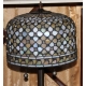 Lampe style Tiffany ronde