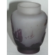 Purple french conical vase