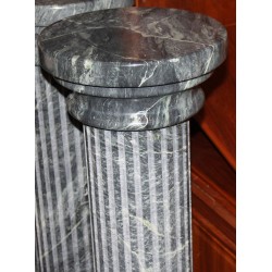 Colonne en mabre vert