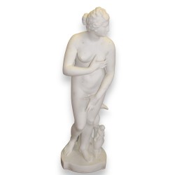 Statue \"Femme au bain\" signée ROMANELLI