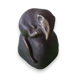 Musaraigne Musette en bronze d\'après HAINARD