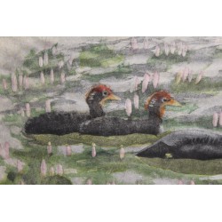 Gravure "Foulques" signée HAINARD