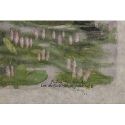 Gravure "Foulques" signée HAINARD