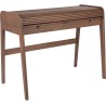 Bureau "BARBIER" à rideau en frêne foncé