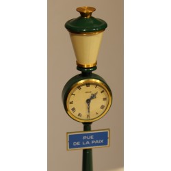 "RUE DE LA PAIX" Table Clock and Floor Lamp