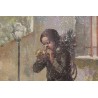 Tableau \"Le Ramoneur\" signé D. IHLY