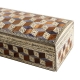 Plumier San Marco en marqueterie d'os sur bois