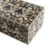 Santa Rosa box with bone inlay on wood