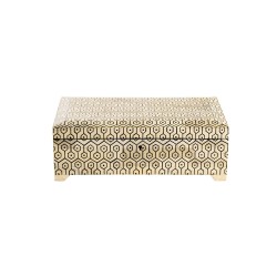 San Polo box with bone inlay on wood