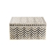 Coffret Rialto en marqueterie d'os sur bois