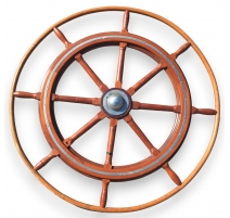 English boat Steering wheel