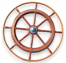 English boat Steering wheel