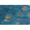 Tableau \"Bateau\" signé Gil FROIDEVAUX