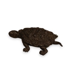 Boite à timbre en étain \"Tortue\"