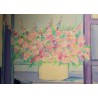 Tableau \"Bouquet de fleurs\" signé J.P. DERRIEN