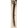 Officer’s sabre, known as the ‘Briquet’, with leather scabbard