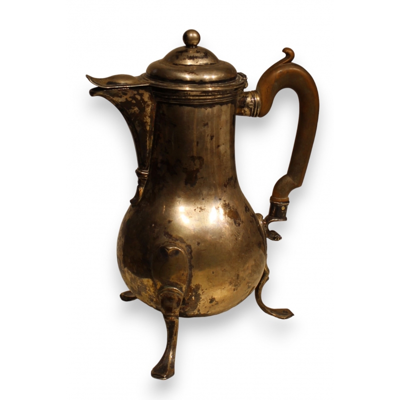 Cafetière en argent par Etienne-Marc GISCARD