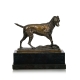 Bronze Chien de chasse signé FAUGINET