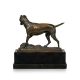 Bronze Chien de chasse signé FAUGINET