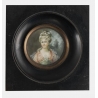 Miniature portrait de femme "Comtesse de Barry"