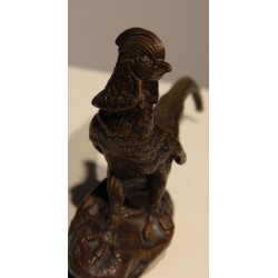 Bronze \"Faisan doré\" d\'après MENE (réparé)