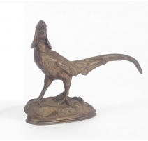 Bronze "Faisan doré" d'après MENE