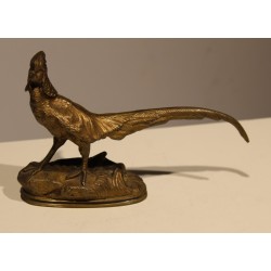 Bronze \"Faisan doré\" d\'après MENE