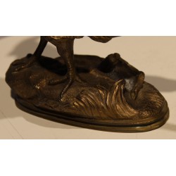 Bronze \"Faisan doré\" d\'après MENE