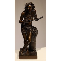 Bronze \"Vendangeur\" signé DURET