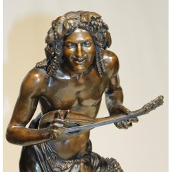Bronze \"Vendangeur\" signé DURET