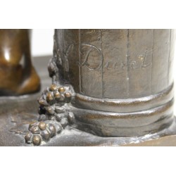 Bronze \"Vendangeur\" signé DURET
