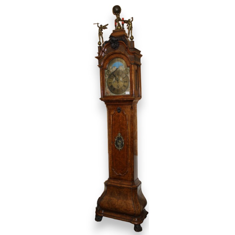 Dutch floor clock by A. van Eede, Leiden