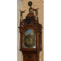 Dutch floor clock by A. van Eede, Leiden