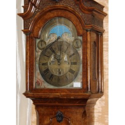 Dutch floor clock by A. van Eede, Leiden