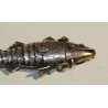 Poisson articulé en argent