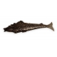 Poisson articulé en argent