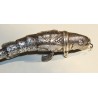 Poisson articulé en argent