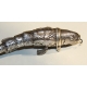 Poisson articulé en argent
