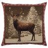 'Deer in the Snow' cushion at Moinat SA – Antiques and home décor